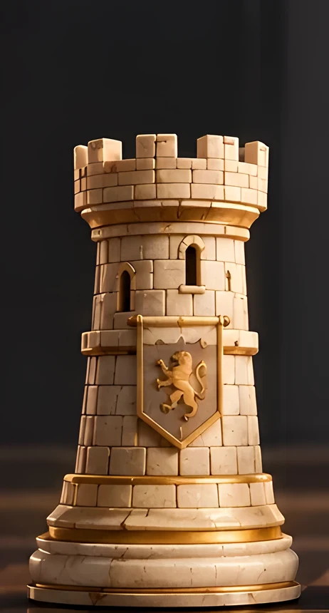 Marble Court Ivory Rook